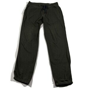 James Perse Mens Vintage French Terry Cotton Sweatpants Gray Pigment Sz 1 XS USA